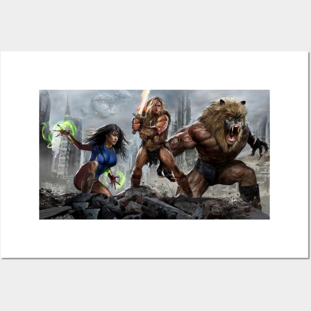 Thundarr the Barbarian Wall Art by uncannyknack